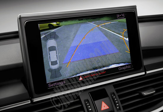 Audi 3G 3G+ MMI PAS Parking System Advanced Reverse Rear Camera Interface
