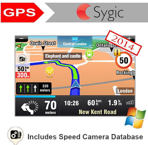 Fully licensed Sygic European Maps