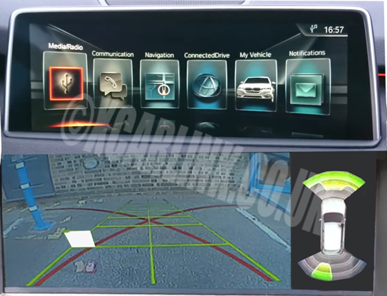 BMW EVO iDrive 5/6 Multimedia Rear/Front Camera Interface