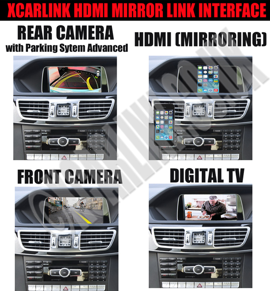 Mercedes NTG4.5 HDMI Multimedia Rear Camera Interface Mercedes NTG4.5 HDMI Multimedia Rear Camera Interface