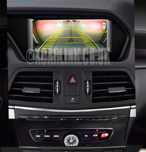 Mercedes NTG4.5 Rear & Front Camera Multimedia Interface with Dynamic Guidelines